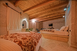 Triple Cave Room with Balcony