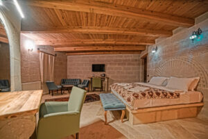 Triple Cave Room with Balcony