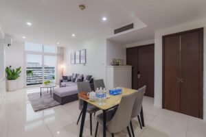 Two-Bedroom Apartment with Balcony