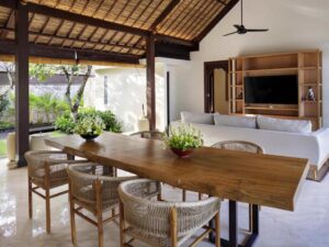 Two Bedroom Beachfront Private Pool Villa