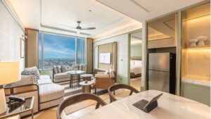 Two-Bedroom Suite with Lounge Access